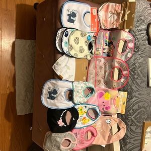 43 Baby bibs…